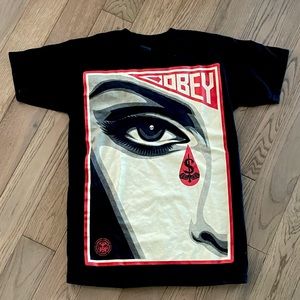 OBEY T Shirt size S. Shepard Fairey.